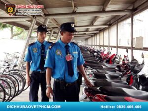 Dịch vụ bảo vệ giữ xe