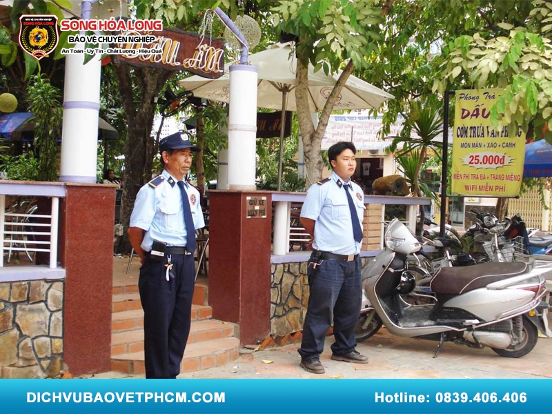 Thuê bảo vệ giữ xe theo giờ