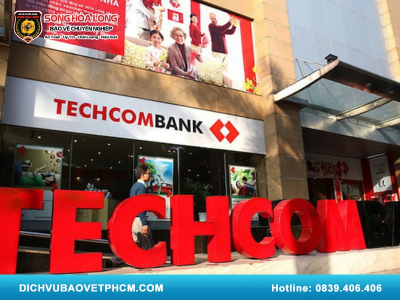 Lương bảo vệ ngân hàng Techcombank