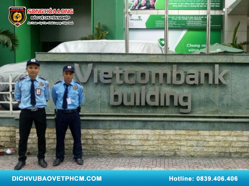 Lương bảo vệ ngân hàng Vietcombank